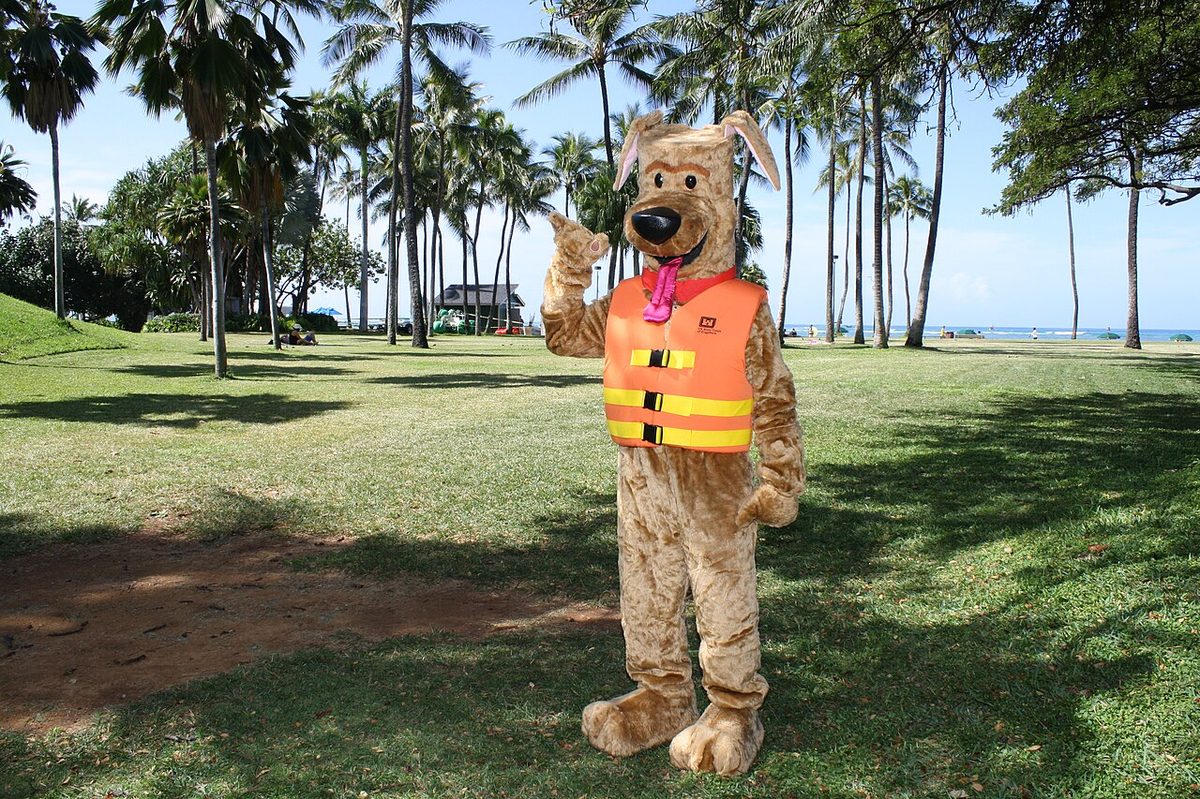 Dog mascot
