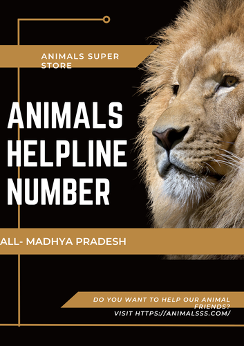 Animals Helpline In Madhya Pradesh